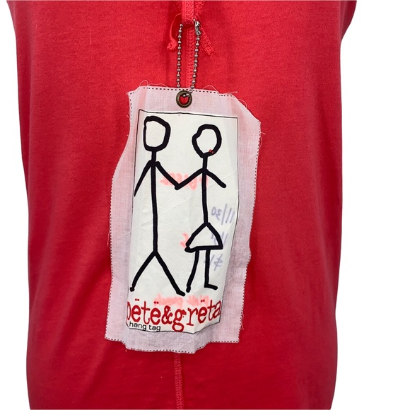 Johnny Was | Pete & Greta Hot Pink Pullover Jersey Scoop Neck Tank - Picture 12 of 12